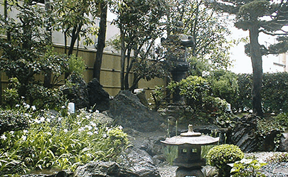 自慢の日本庭園